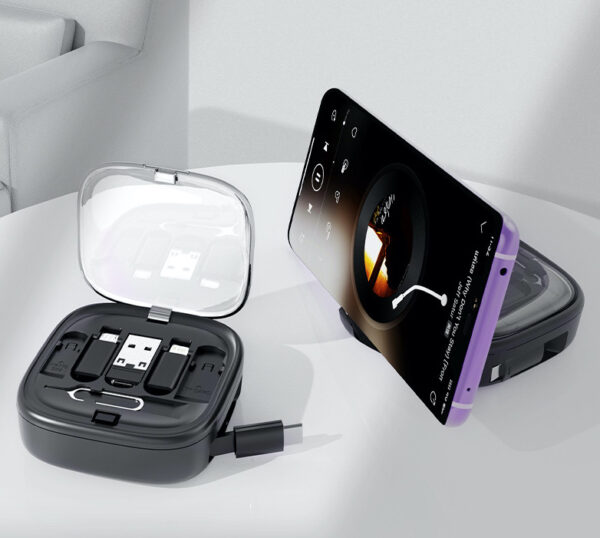 60W Fast Charge Retractable Data Cable - Image 6