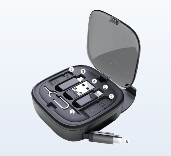 60W Fast Charge Retractable Data Cable - Image 7