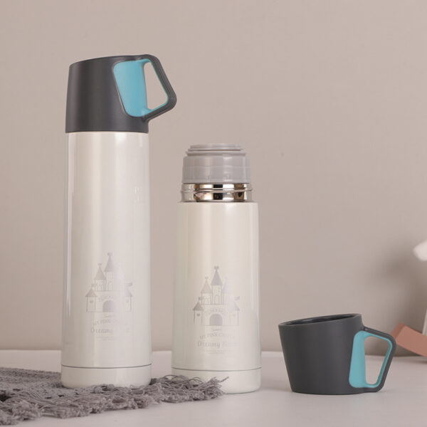 Double-Layer Stainless Steel Kids Thermos Cup - Image 2