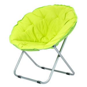 Folding Round Chair Home Outdoor Portable Chair Office Leisure Chair