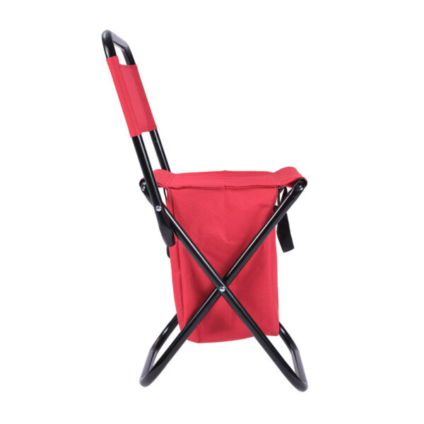 Portable Outdoor Folding Chair & Insulated Fishing Stool - Image 3