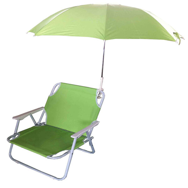 Kids Portable Beach Chair with Sunshade - Image 2