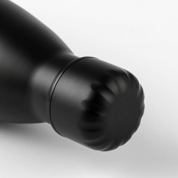 Stainless Steel Thermos Glass Double Vacuum Cork Bottomed Coke Bottle - Image 4