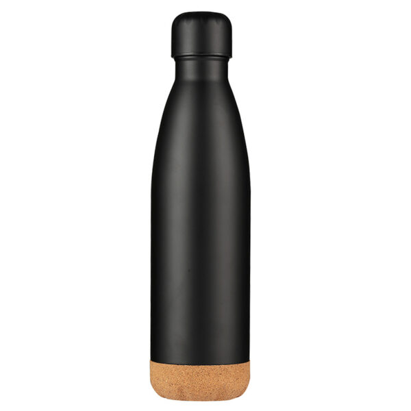 Stainless Steel Thermos Glass Double Vacuum Cork Bottomed Coke Bottle - Image 5