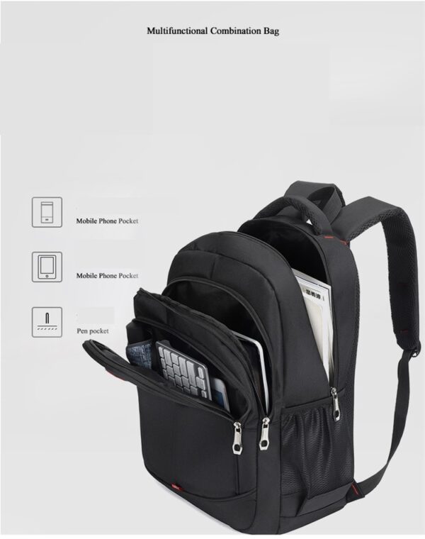 RPET Backpack Computer Backpack - Image 4