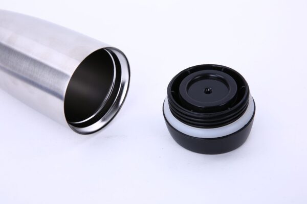 400ml Double Stainless Steel Convenient Button Lid Car Vacuum Cup - Image 7