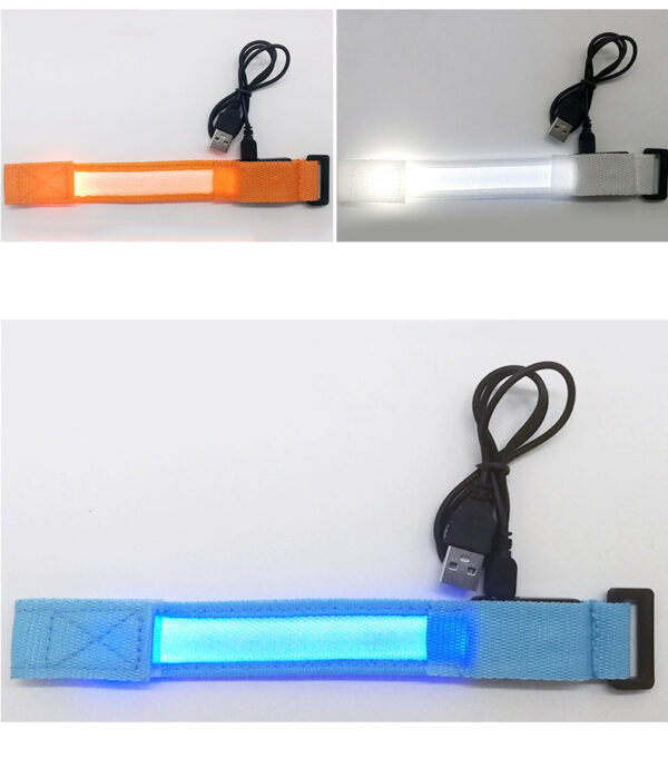 LED Glow-in-the-Dark Party Concert Wrist Band - Image 3