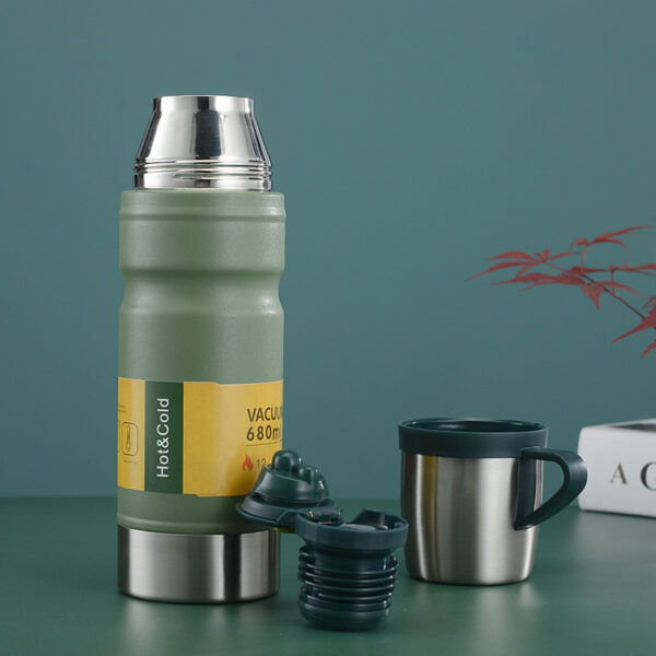 Thermos Cup 304 Stainless Steel Portable - Image 5