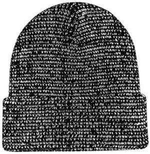 Custom Reflective Jacquard Knit Hat with Logo