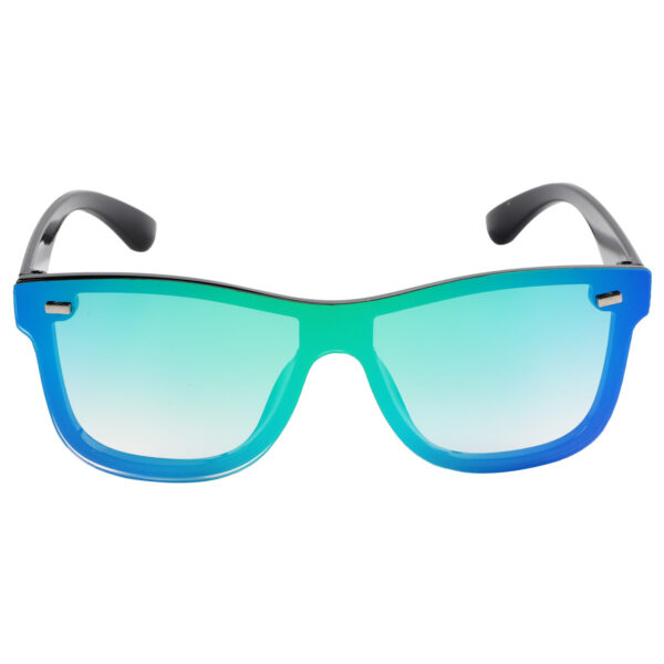 Trendy One-Piece Reflective Sunglasses - Unisex - Image 6