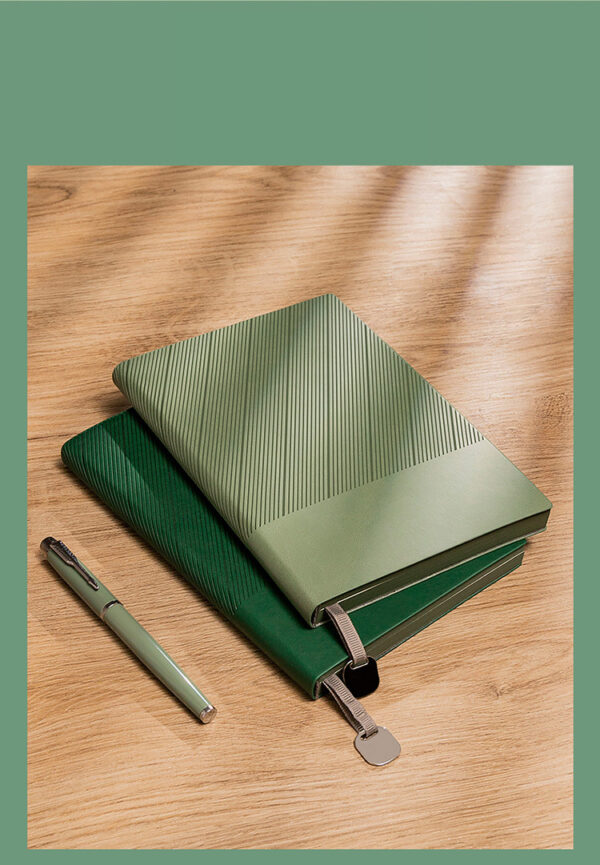 Custom A5 Exquisite High-End Notebook Notepad Gift Box Set - Image 4