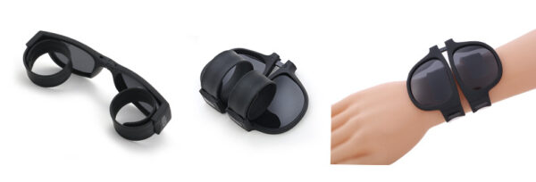 Foldable Silicone Ring Sunglasses with Polarizer - Image 3