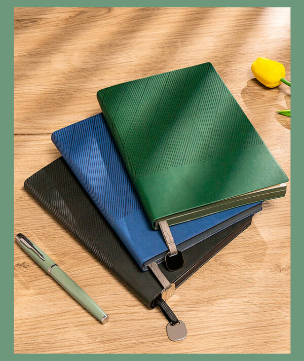 Custom A5 Exquisite High-End Notebook Notepad Gift Box Set - Image 5