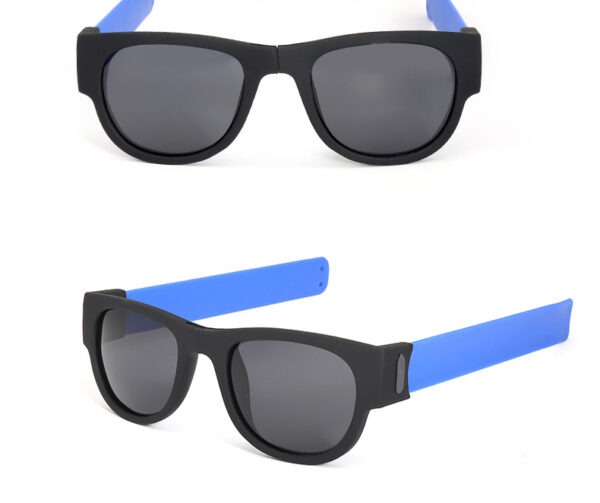 Foldable Silicone Ring Sunglasses with Polarizer - Image 4