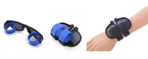 Foldable Silicone Ring Sunglasses with Polarizer - Image 5