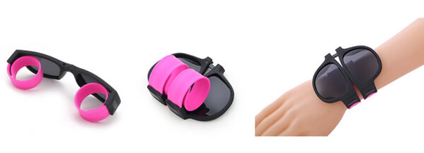 Foldable Silicone Ring Sunglasses with Polarizer - Image 6