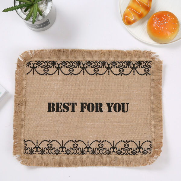 Bohemian Nordic Cotton Linen Coaster Placemats - Image 2