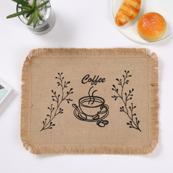 Bohemian Nordic Cotton Linen Coaster Placemats - Image 3