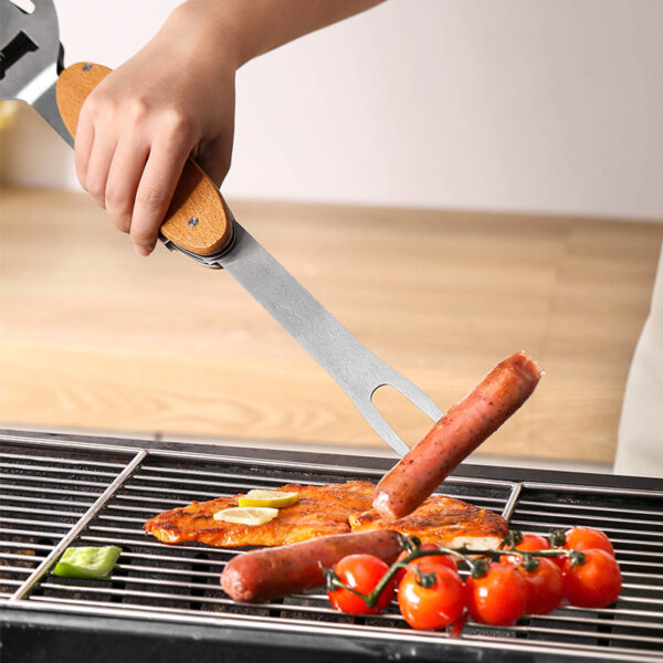 Wine Bottle Opener Outdoor Barbecue Multi-functional Set - Image 4