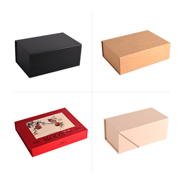 Custom Magnetic Foldable Gift Box with Ribbon - Image 5