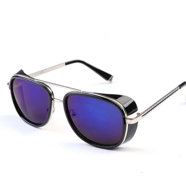 Retro Twin-Beam Windshield Sunglasses for Men & Women - Image 4
