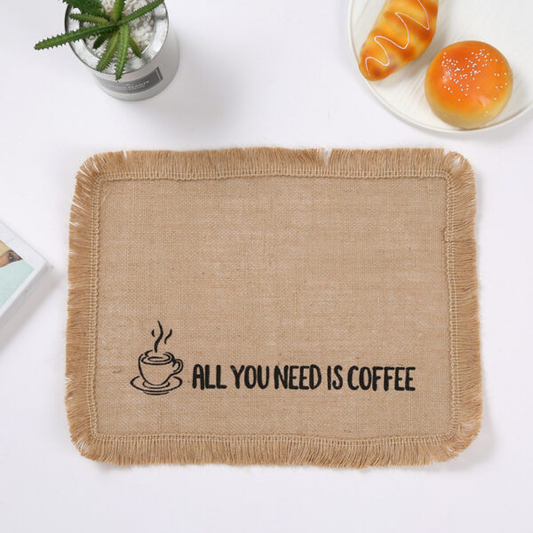 Bohemian Nordic Cotton Linen Coaster Placemats - Image 5