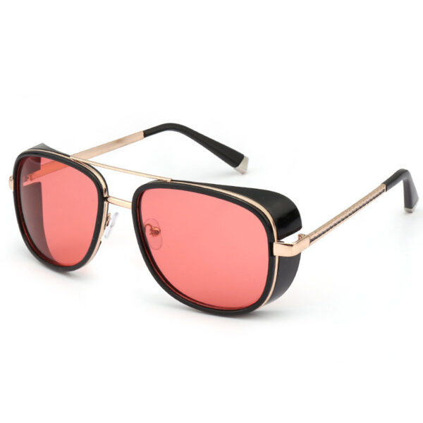 Retro Twin-Beam Windshield Sunglasses for Men & Women - Image 6