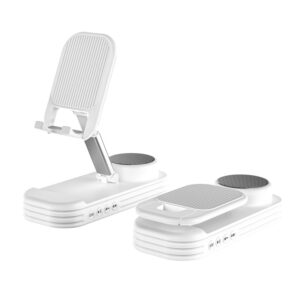 Bluetooth Speaker Desktop Folding Phone Stand