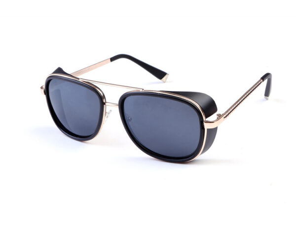 Retro Twin-Beam Windshield Sunglasses for Men & Women - Image 7