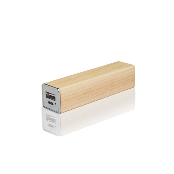 Wooden Mobile Supply 2600 Mah Power Bank - Image 10