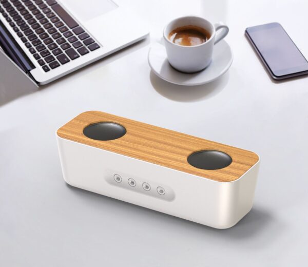 Bamboo Wood Bluetooth Speaker - Image 2