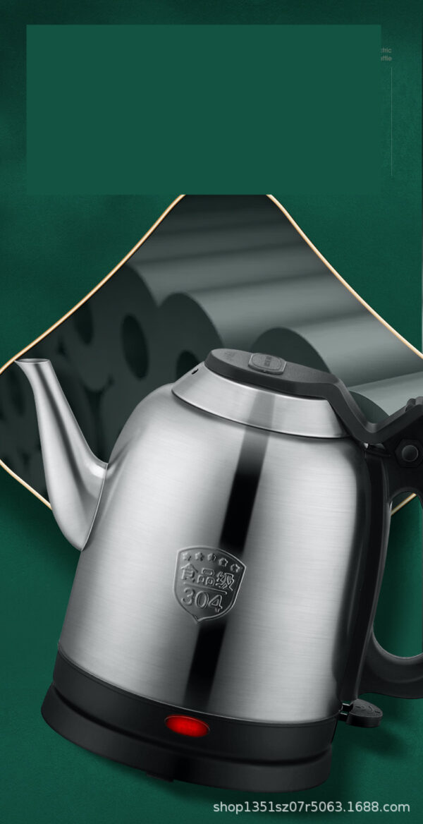 304 Stainless Steel Long Nozzle Electric Kettle - Image 2