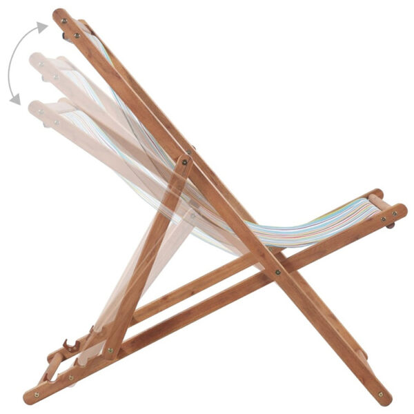 Wooden Folding Beach Chairs Outdoor Folding Chairs Are Removable - Image 3