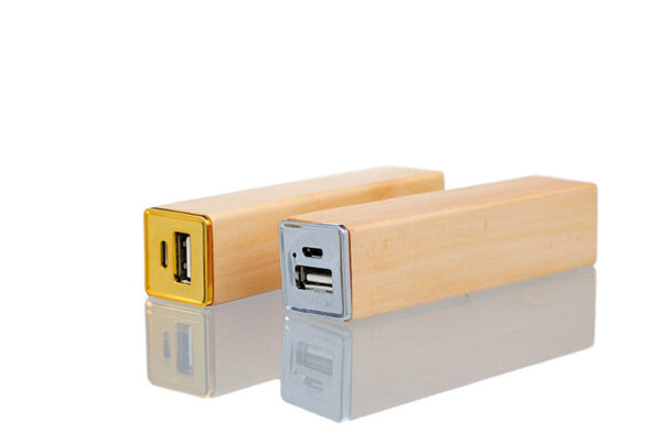Wooden Mobile Supply 2600 Mah Power Bank - Image 5