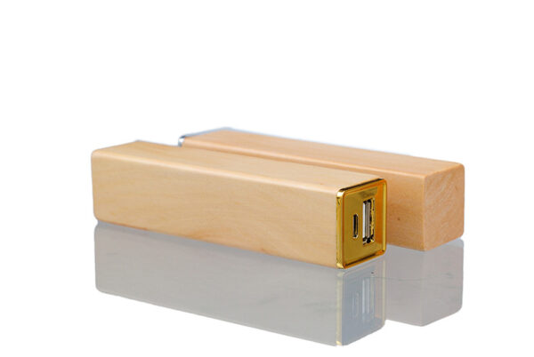Wooden Mobile Supply 2600 Mah Power Bank - Image 6
