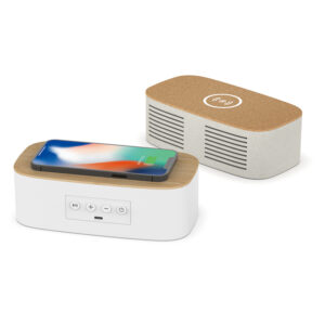 Wood Grain Wireless Charging Bluetooth Speaker Outdoor