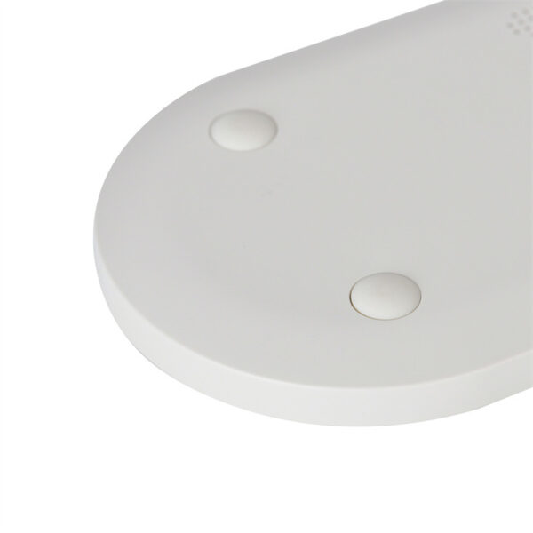 15W Bamboo 3-in-1 Wireless Charger for iPhone, Watch, Earbuds - Image 6