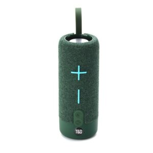 Portable Bluetooth Speaker with Fabric and Card Slot