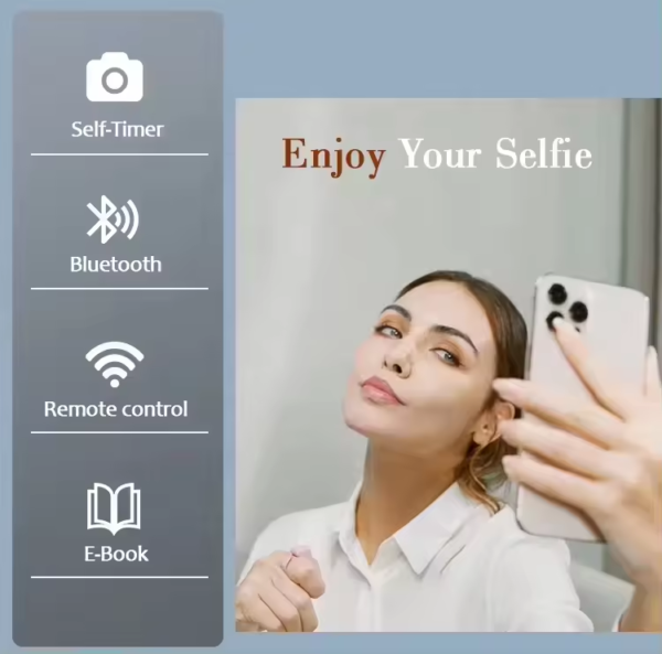 Bluetooth Ring Remote for Selfies & Videos - Image 6
