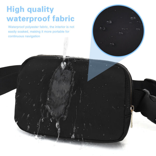 Waterproof Nylon Fanny Pack with Custom Logo - Image 5