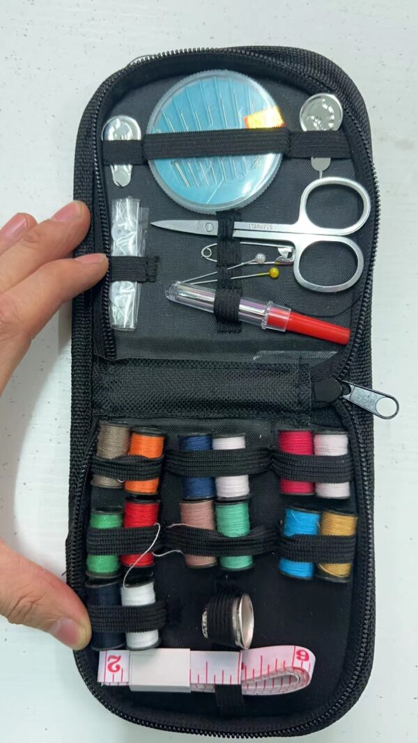 Portable 10-Piece Sewing Kit for Home & Travel - Image 4