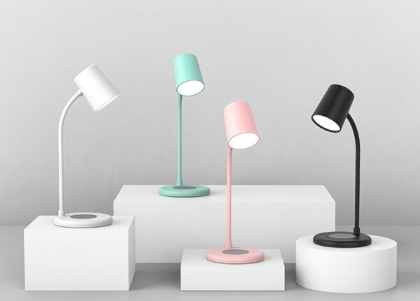 10W LED Desk Lamp Bluetooth Speaker Wireless Charger - Image 4