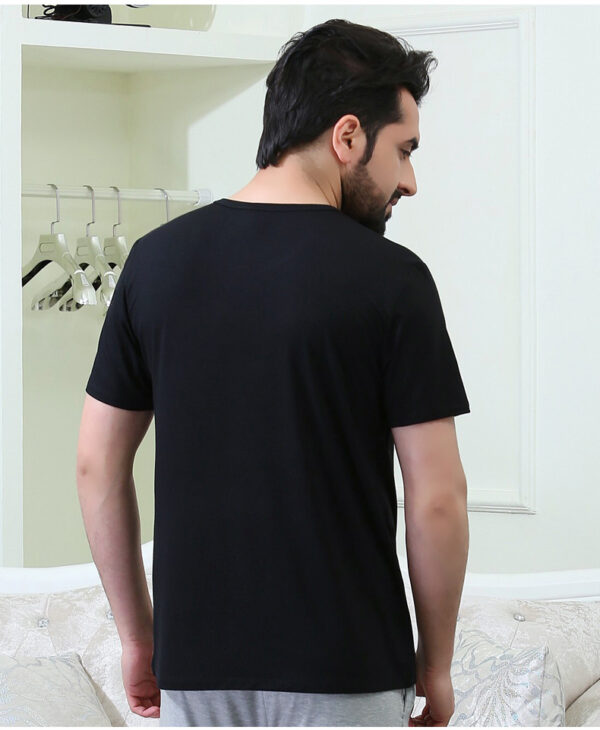 Men's Bamboo Fiber Breathable T-Shirt | Summer Athletic Top - Image 4