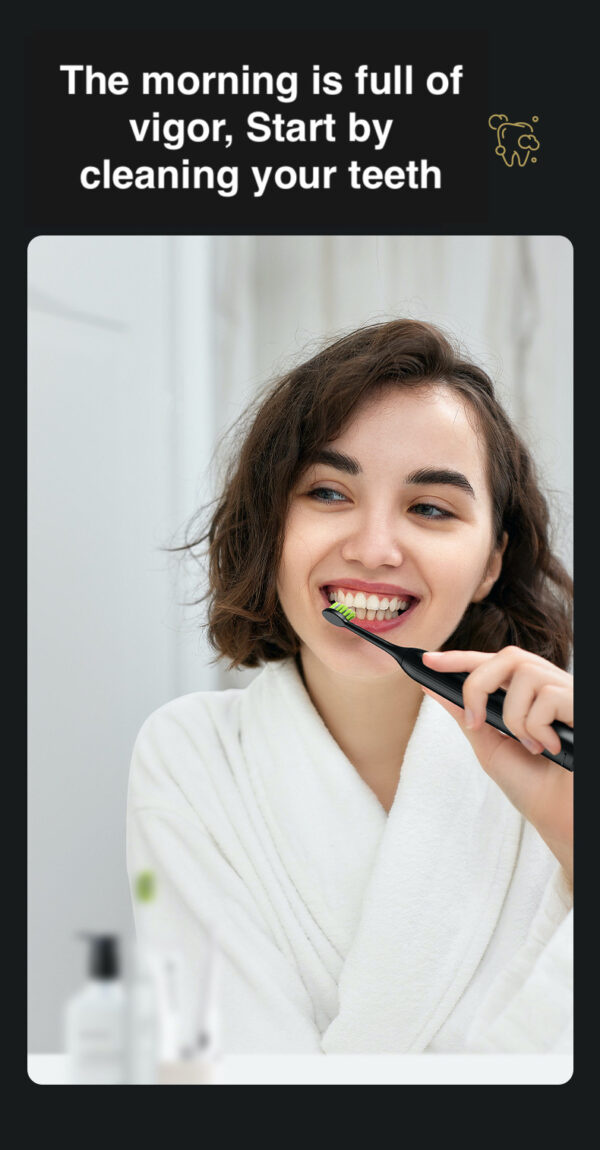 Ultrasonic Electric Toothbrush - Smart & Portable - Image 6