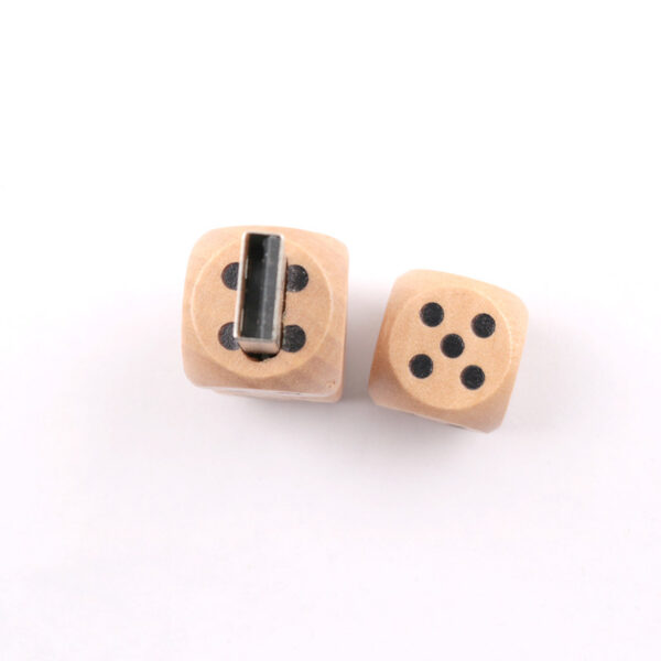 Wooden Dice USB Drive | Creative Teacher & Student Gift - Image 4