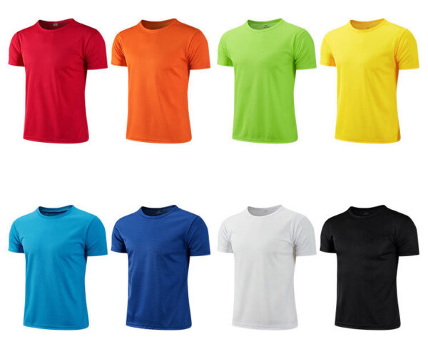 Kids' Quick-Dry Crew Neck T-Shirts: Blank, Print Ready - Image 7