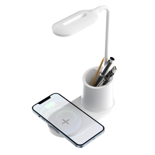 New Pen Holder Desk Lamp with Wireless Charger - Image 2