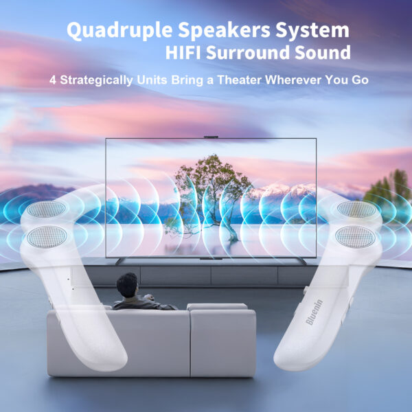 Popular Neckband Bluetooth Speaker Mini Bass Speaker - Image 5