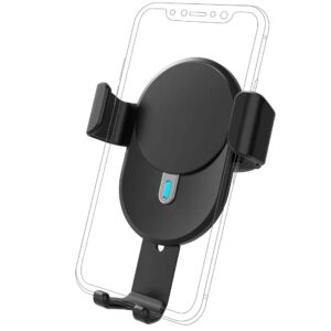 Car Wireless Charger Mount: Gravity, 10W-20W, Type-C
