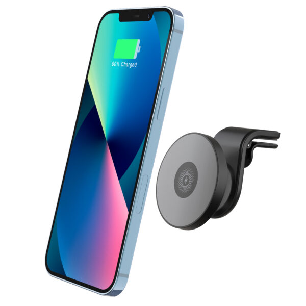 Magnetic 15W Wireless Charger for iPhone 12 Car Mount